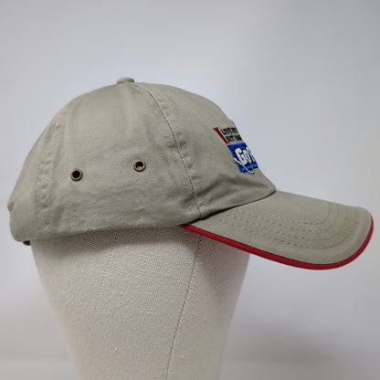 Paramount Outdoors Baseball Cap Beige One Size Fishing Graphic Slideback Hat