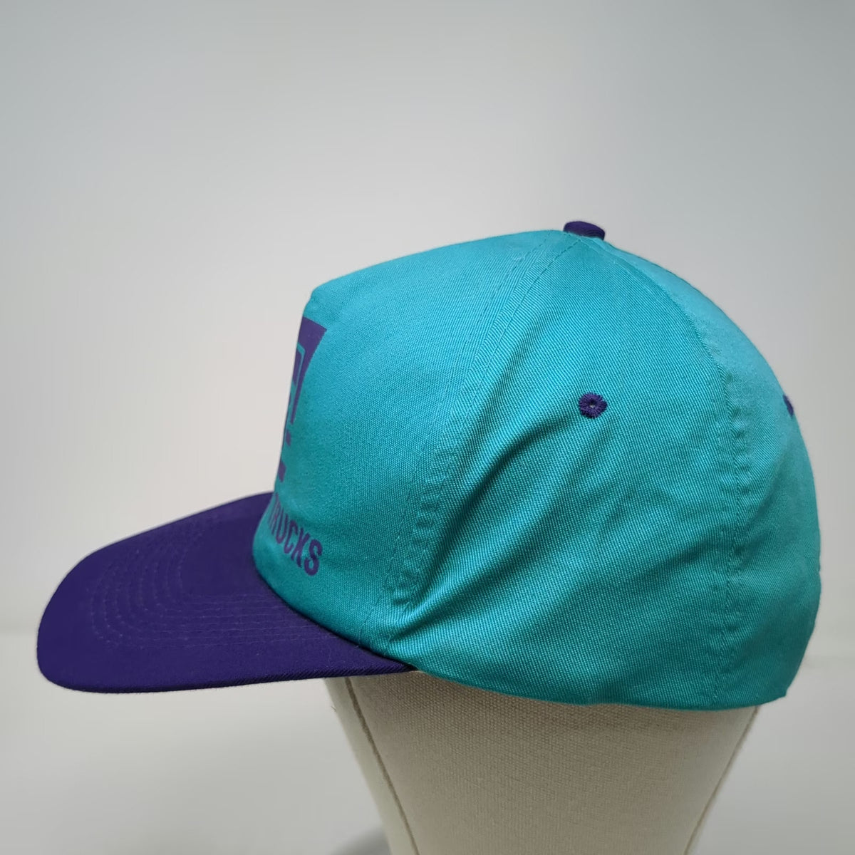 KC 5 Panel Blue Purple One Size Great Basin Trucks Snapback Screen Graphic Hat