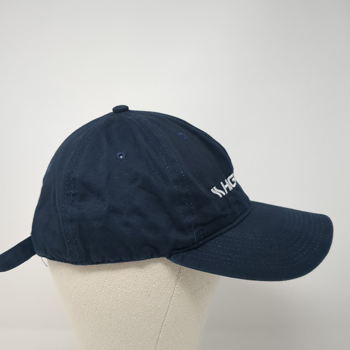 Highfield Slideback Baseball Cap Blue One Size Adjustable Embroidered 6 Panel