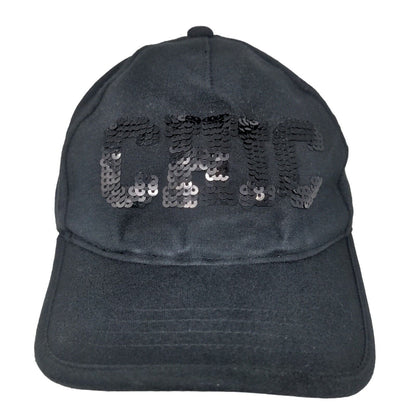 P.S. From Aeropostale Girl's Snapback Hat Black Size M/L Chic Accent