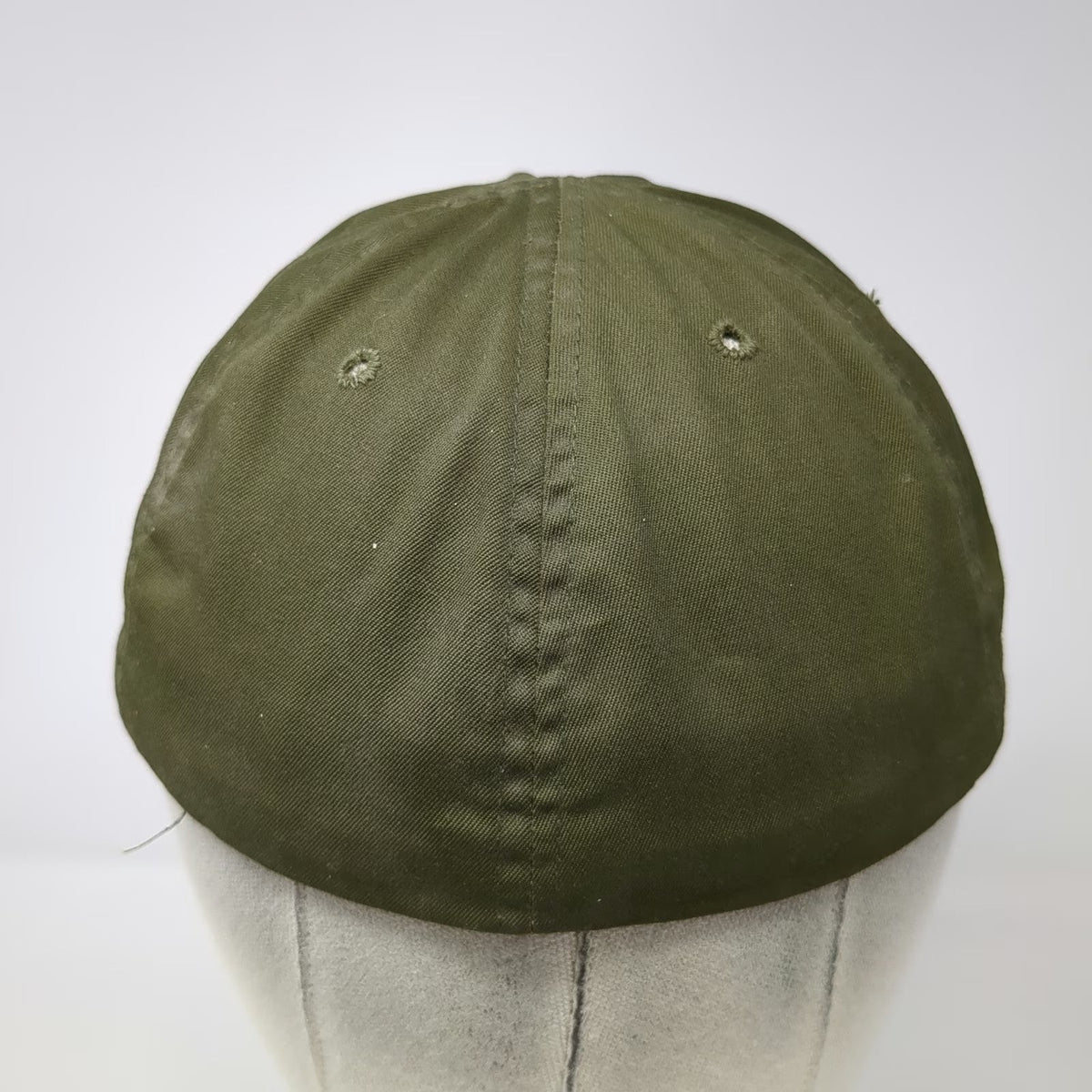 US Military Baseball Cap Green 7 Fitted Sun Hat Rigid Visor Cotton Utility Work