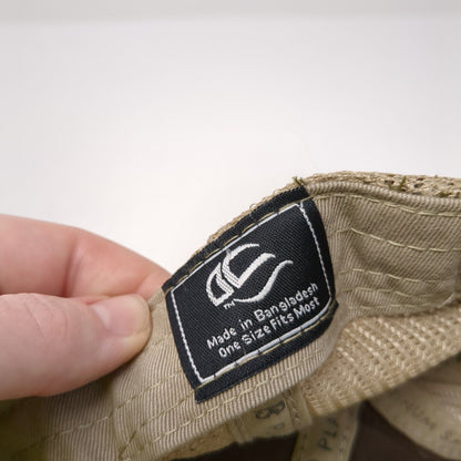 SBO Southern Bred Outfitters Strapback Trucker Hat Brown OS Adjustable Mesh Back