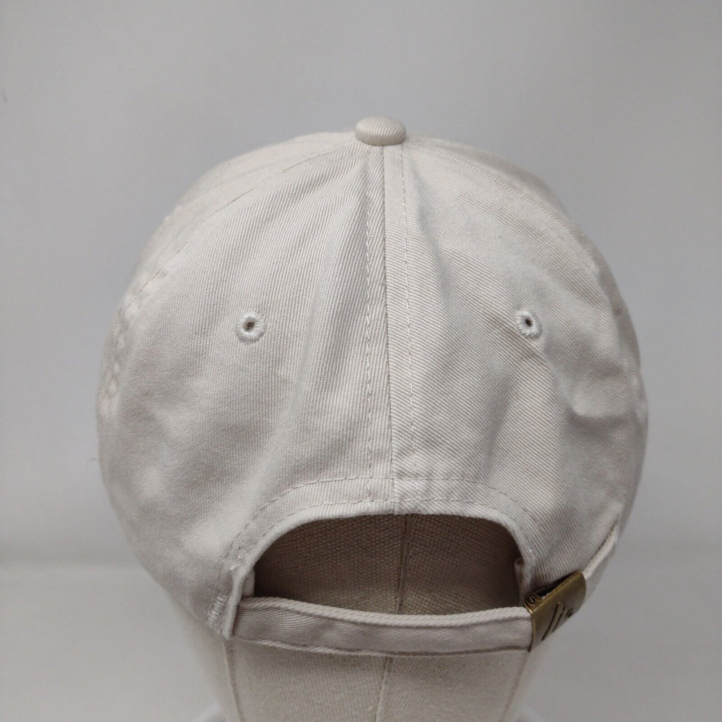 St. Helens Beef Slideback Hat Tan OSFA Adjustable Embroidered 6 Panel Cotton