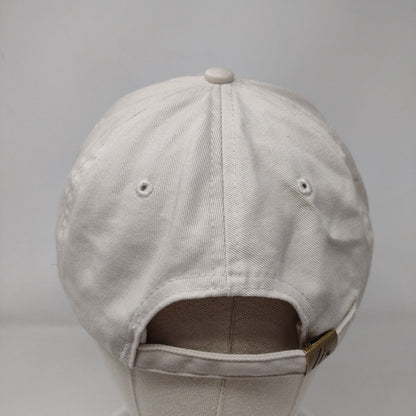 St. Helens Beef Slideback Hat Tan OSFA Adjustable Embroidered 6 Panel Cotton