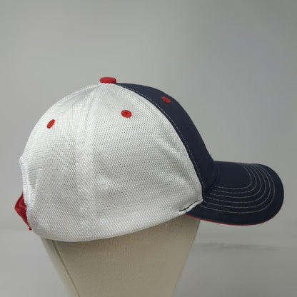 Kenworth Baseball Cap Blue White Red OSFM Mesh Strapback Embroidered Logo Hat