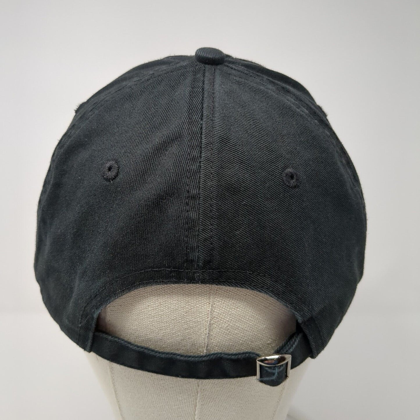 Bar Gernika Slideback Hat Black One Size Adjustable 6 Panel Fahrenheit