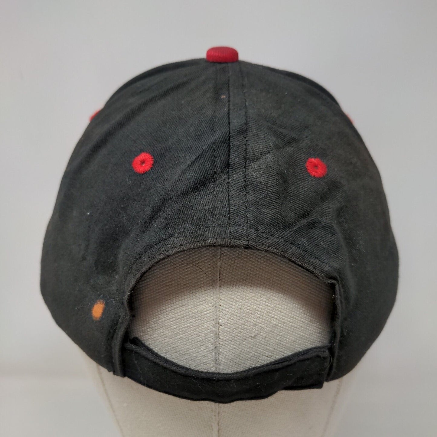 The World Famous G-Red Mighty Mighty Strapback Hat Black OSFM Embroidered Otto