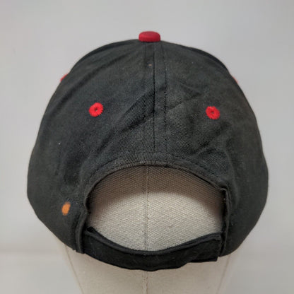 The World Famous G-Red Mighty Mighty Strapback Hat Black OSFM Embroidered Otto