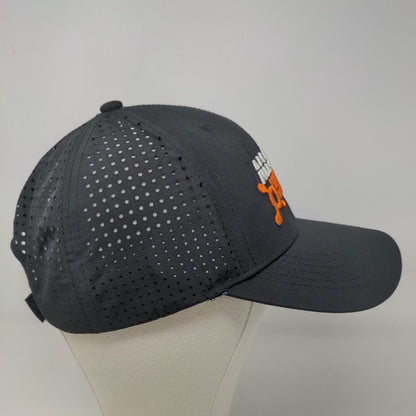 Unbranded Men's Strapback Hat Black Embroidered All Out Mayhem Logo