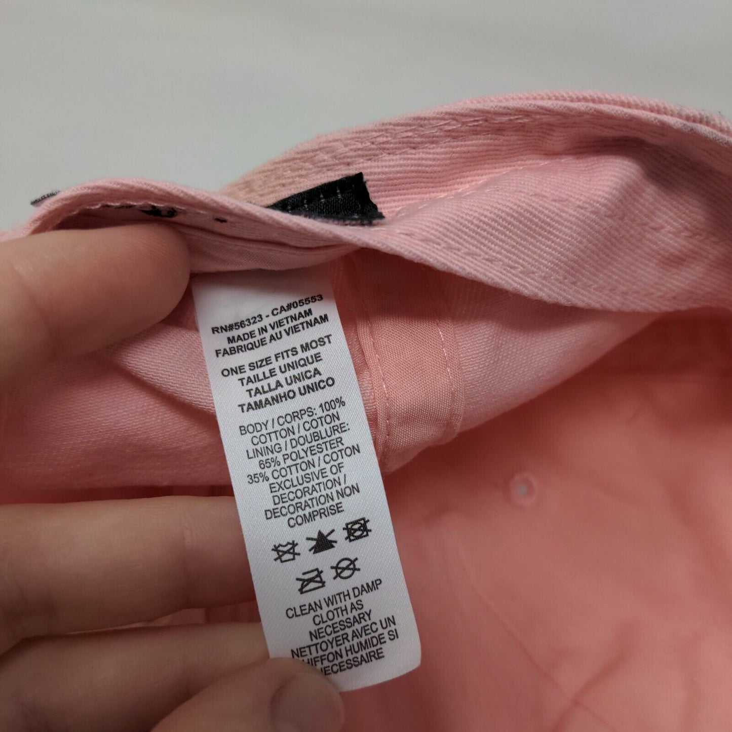 Nike Slideback Hat Pink OSFM Adjustable Embroidered Vented Holes Heritage86