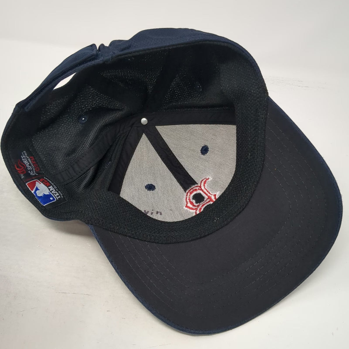 Boston Red Sox MLB OC Sports Baseball Cap Blue One Size Strapback Curved Hat