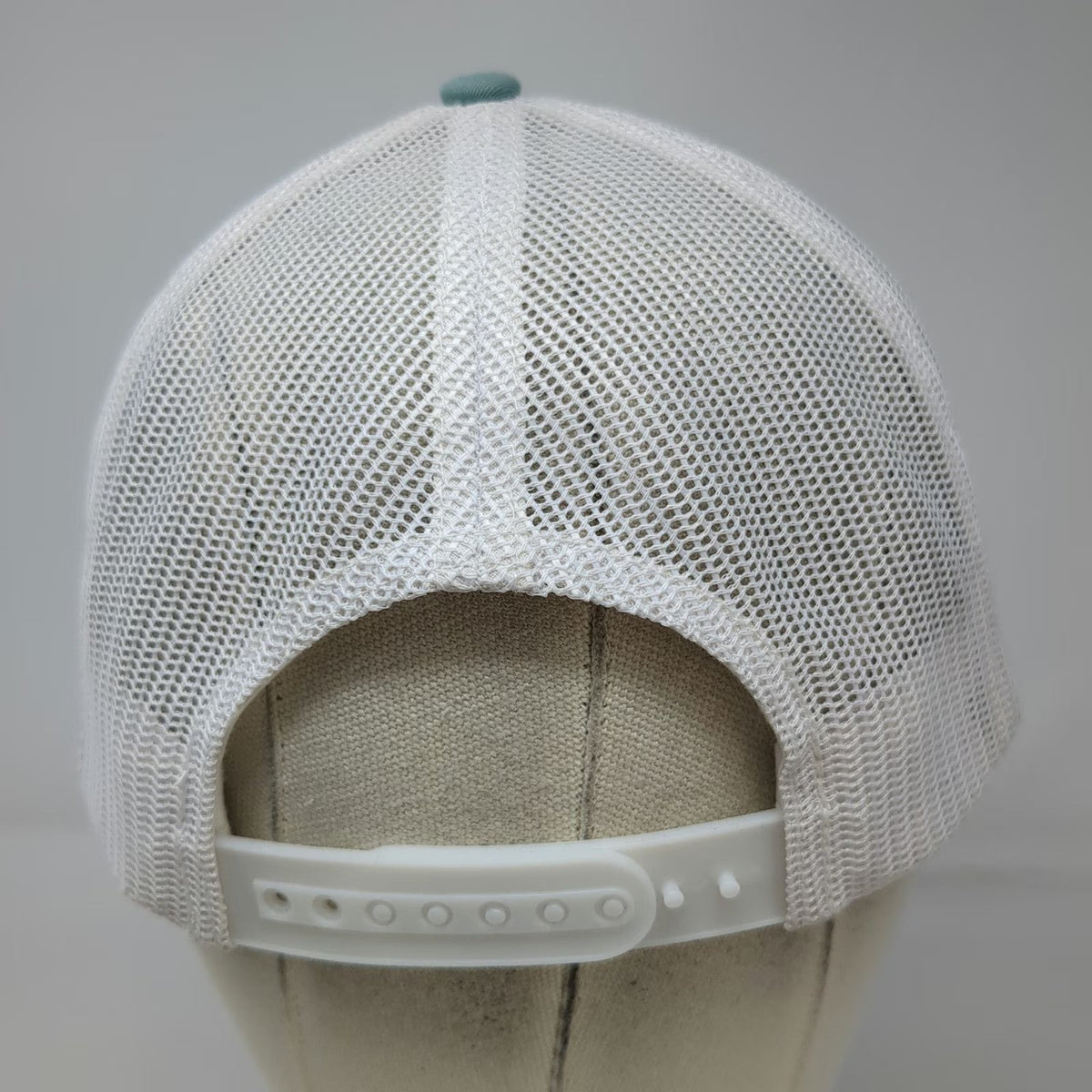 YOU KNOW. Trucker Hat Blue One Size Coastal Crab Niantic CT Mesh Back Snapback
