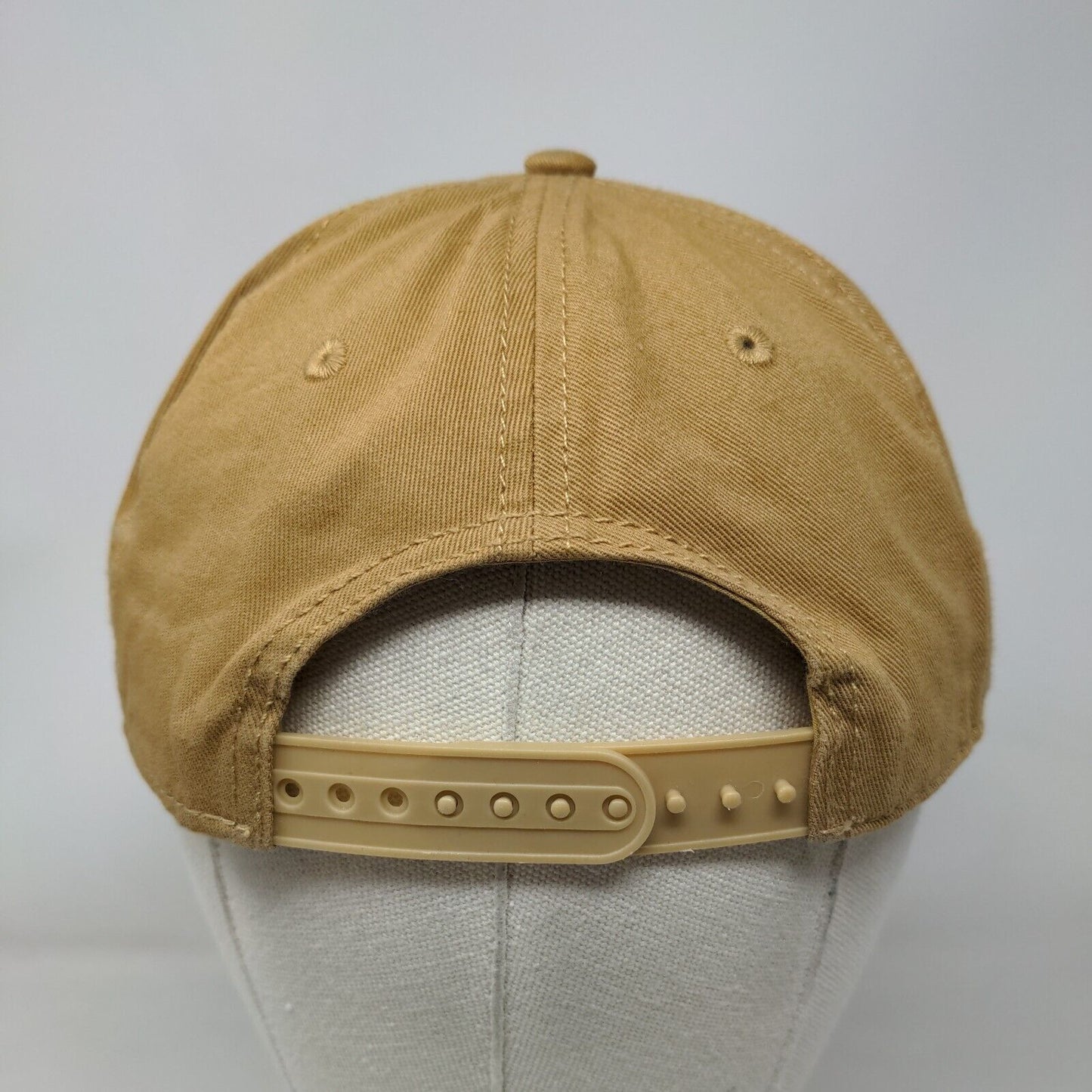 Miller High Life Snapback Rope Hat Tan One Size Embroidered Mad Engine