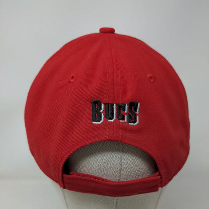 New Era NFL Strapback Tampa Bay Buccaneers Hat Red Embroidered Logo