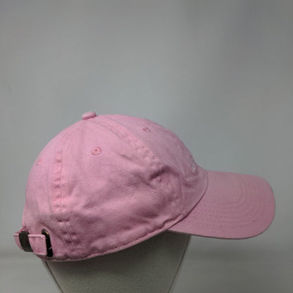 Bad Hair Day Slideback Hat Pink One Size Embroidered Adjustable
