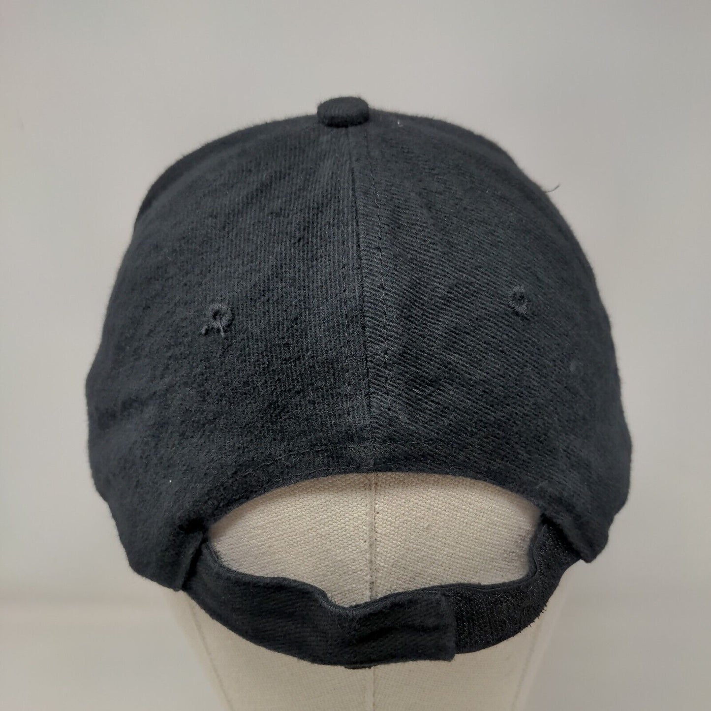 Pac-Man Strapback Hat Black 58cm Adjustable Solid Vent Holes