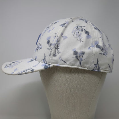 Puma Snapback Hat White Blue One Size Floral Thistle Golf P Logo 110 Cap