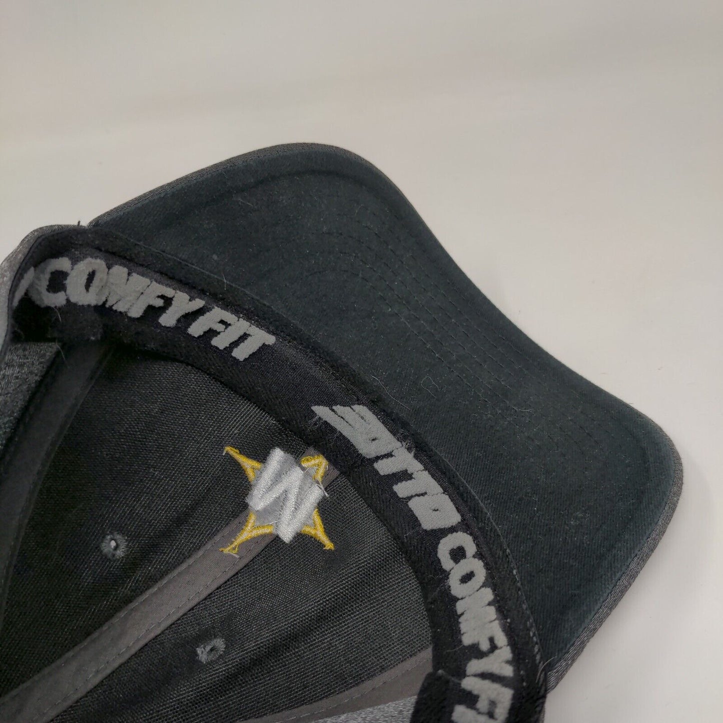 Mister Car Wash Strapback Hat Gray OSFM Adjustable Embroidered 6 Panel Otto