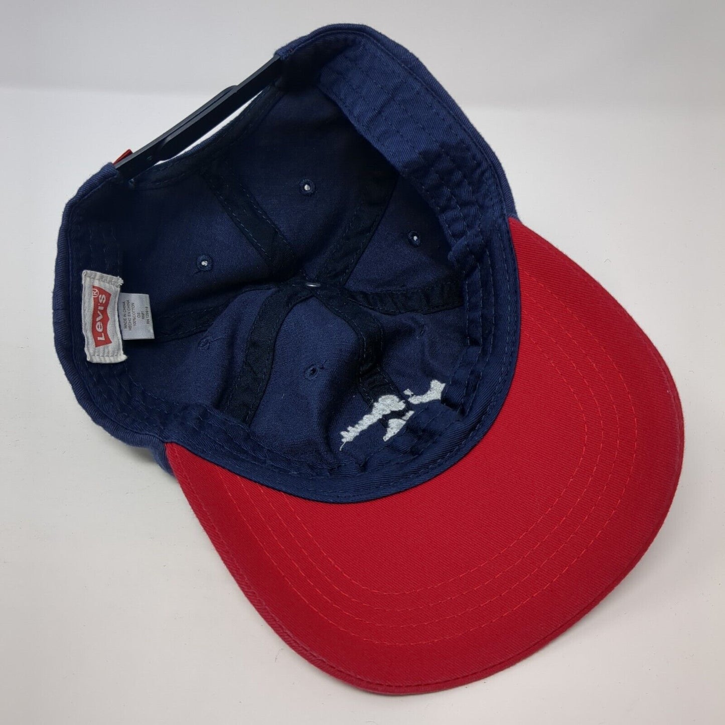 Levi Strauss & Co. Social Club Snapback Hat Multi One Size Colorblock