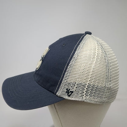 Seattle Mariners MLB '47 Baseball Cap Blue White One Size Hat Mesh Back Stretch