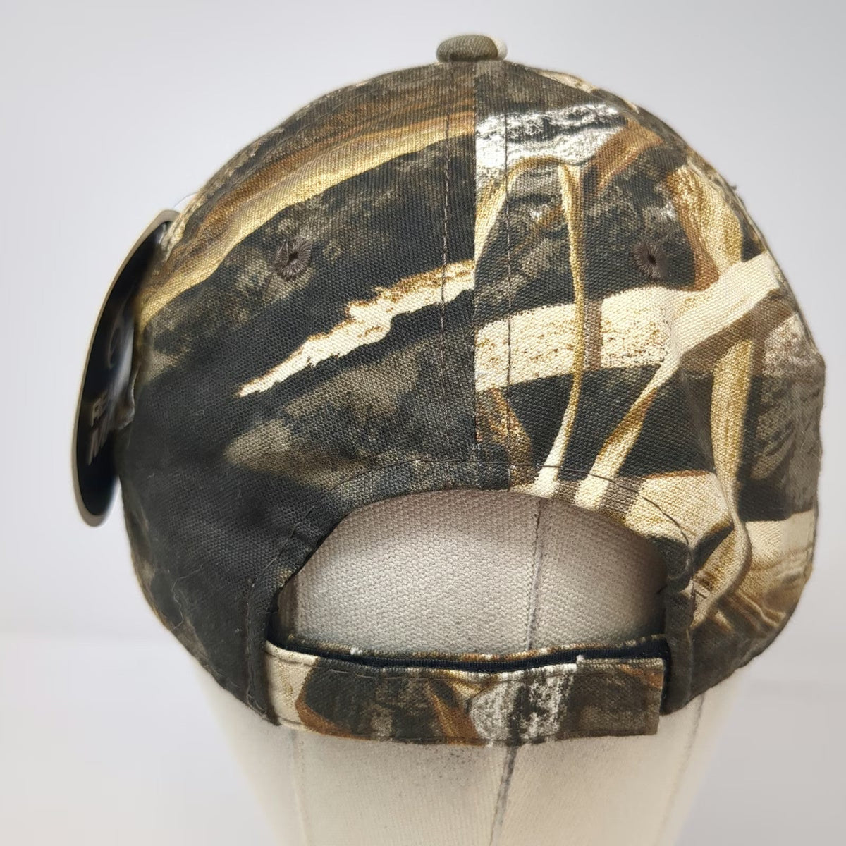 RealTree Chalmers Kubeck 1950 Baseball Cap Brown One Size Camo Strapback Hat