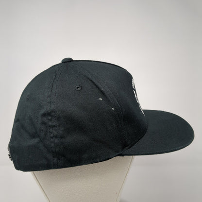 VANS Off The Wall Est. Since Sixty-Six Snapback Hat Black One Size 110 Flexfit