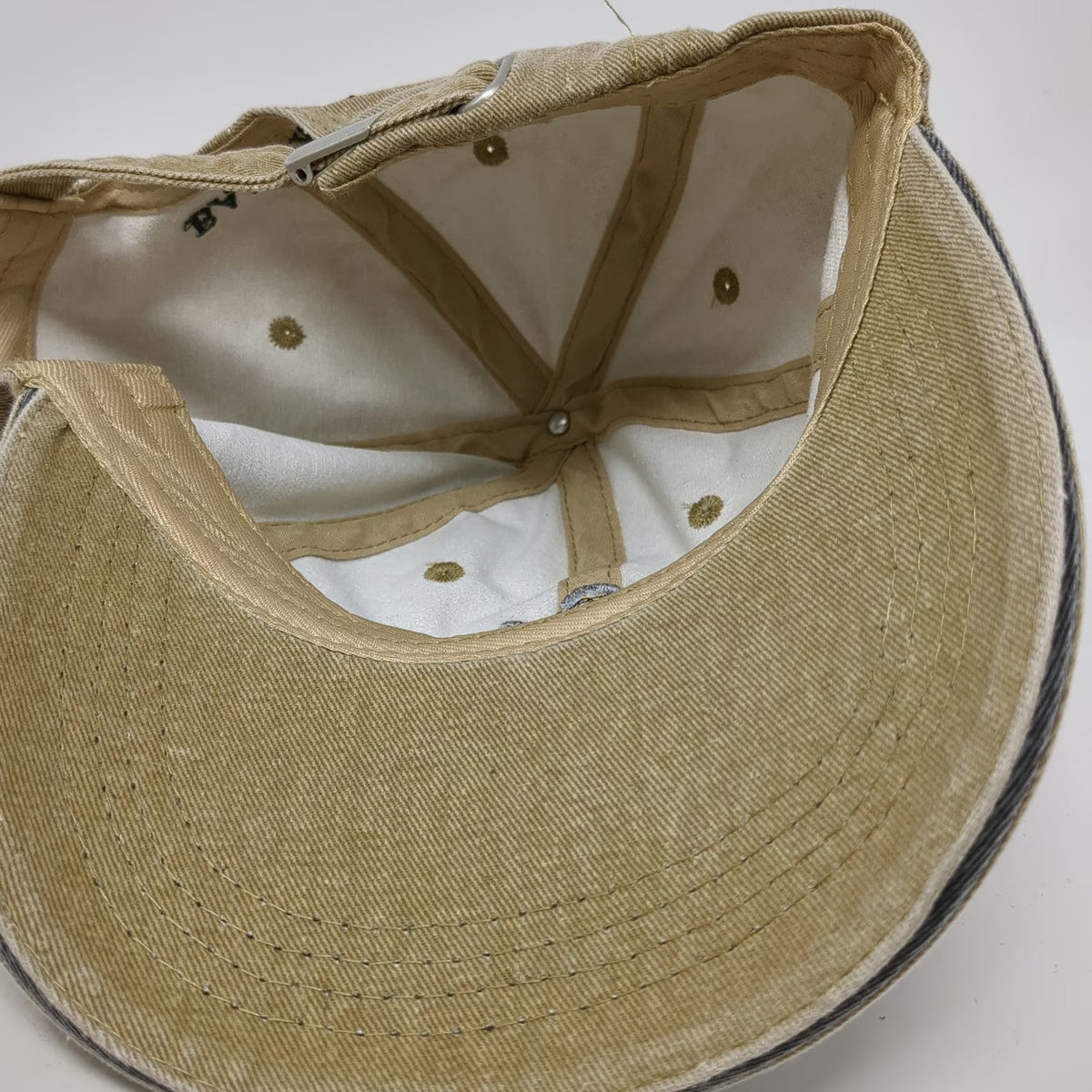 Island Dreams Baseball Cap Brown OSFM Anchor Bahamas Adjustable Slideback Hat