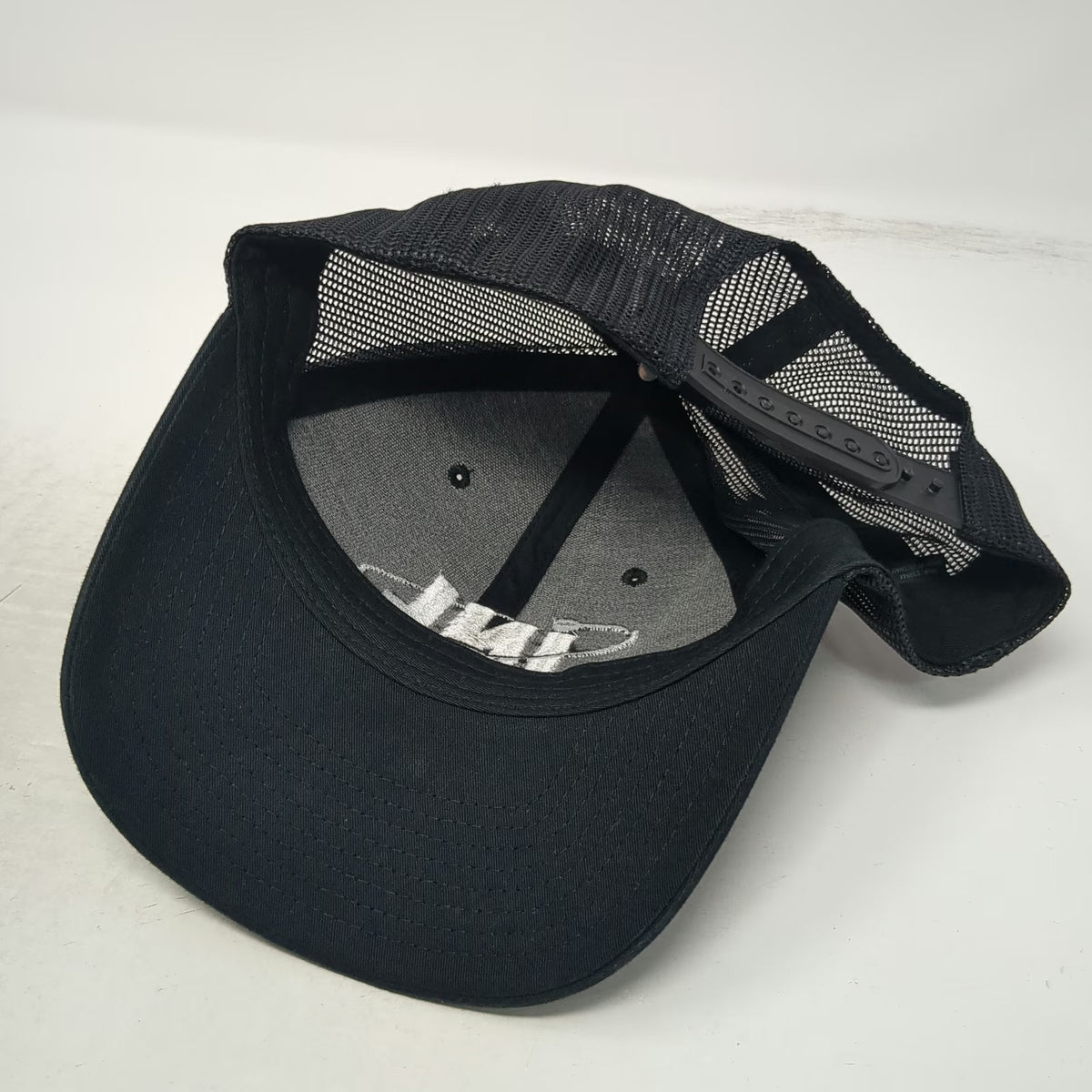 Idaho National Laboratory INL Trucker Hat Black One Size Snapback Mesh Back