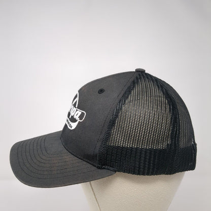 Nampa Parks & Recreation Snapback Trucker Hat Gray Small Mesh Back Richardson