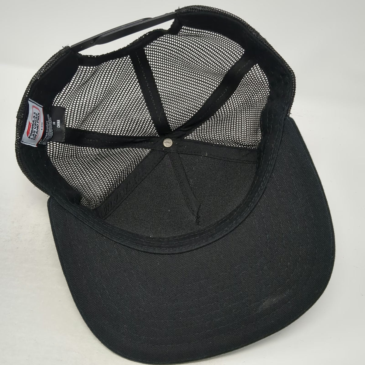 Formula 1 Trucker Hat Black One Size Las Vegas Grand Prix F1 Racing Snapback Cap
