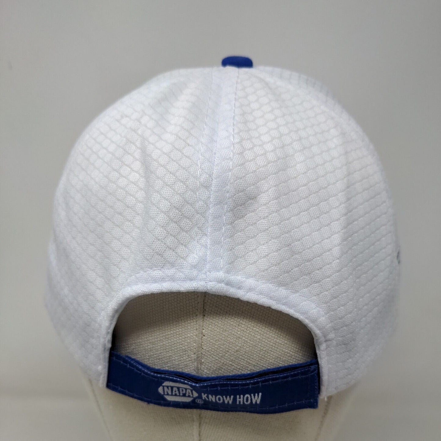 Nascar Men's Strapback Hat White Embroidered NAPA Racing Chase Elliot #9