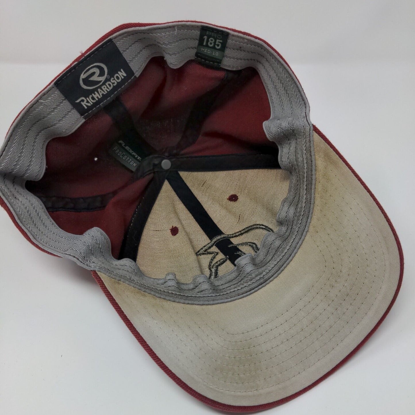 Treasure Valley Spartans Football Fitted Hat Red M/L Flexfit 6 Panel
