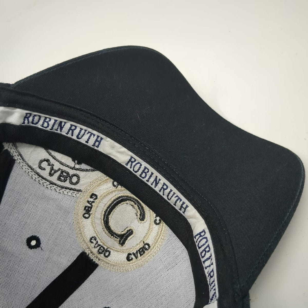 Robin Ruth Cabo San Lucas Baseball Cap Black One Size Strapback Patch Cotton Hat