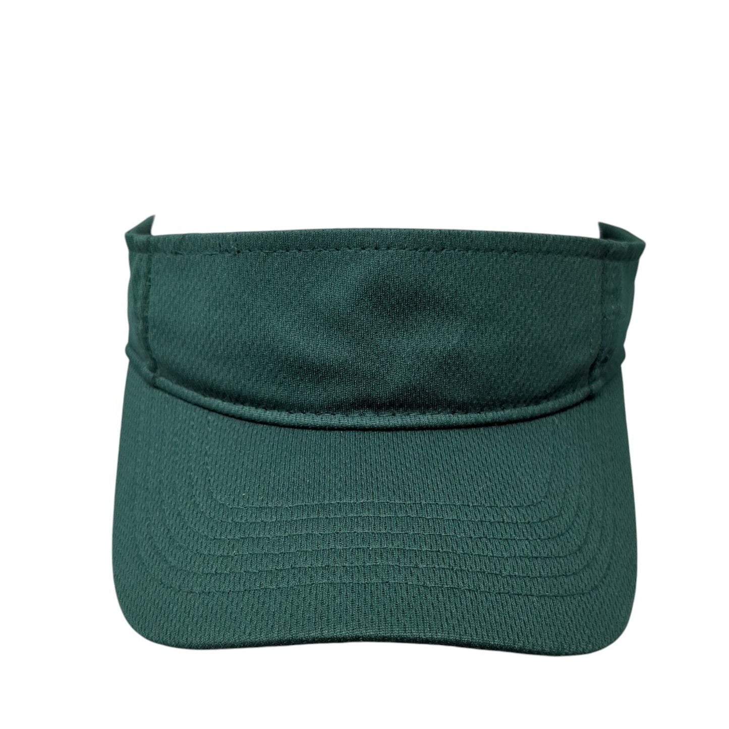 Sport-Tek Golf Sun Visor Hat Green One Size Adjustable Lightweight Blank