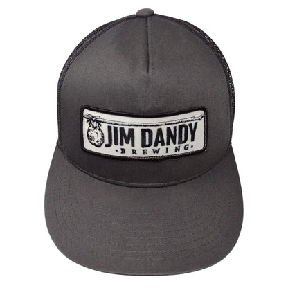 Jim Dandy Brewing Snapback Trucker Hat Gray OSFA The Classics Yupoong