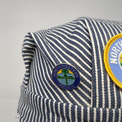 Northwestern Pacific Pins Fitted Hat Multicolor Medium Striped Rothco