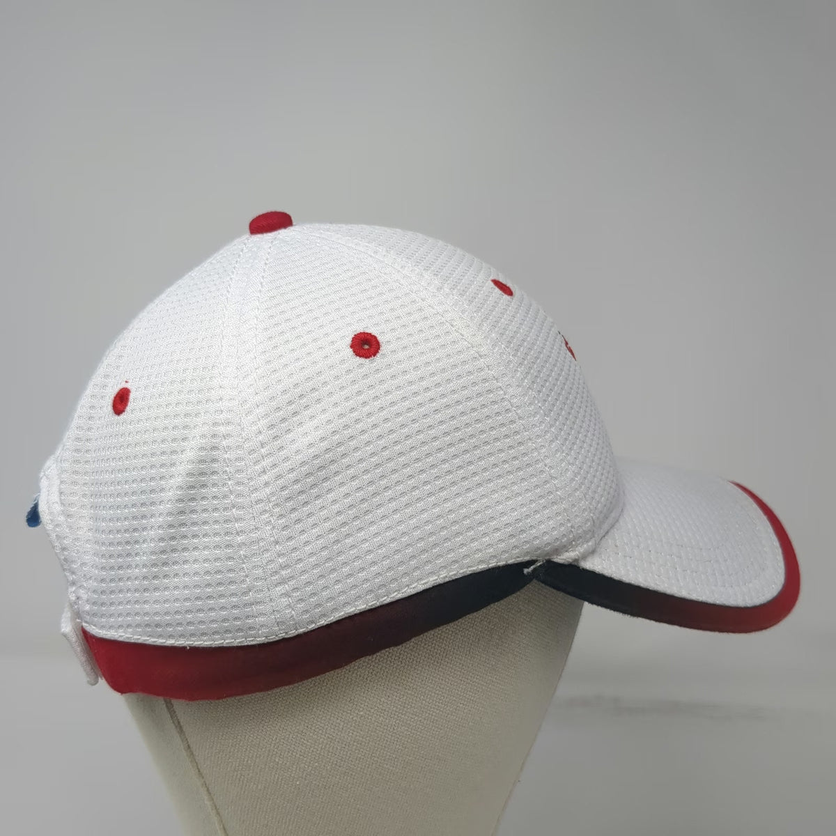 Cap America Baseball Cap White One Size Strapback Global Finishing Solutions Hat