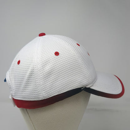 Cap America Baseball Cap White One Size Strapback Global Finishing Solutions Hat