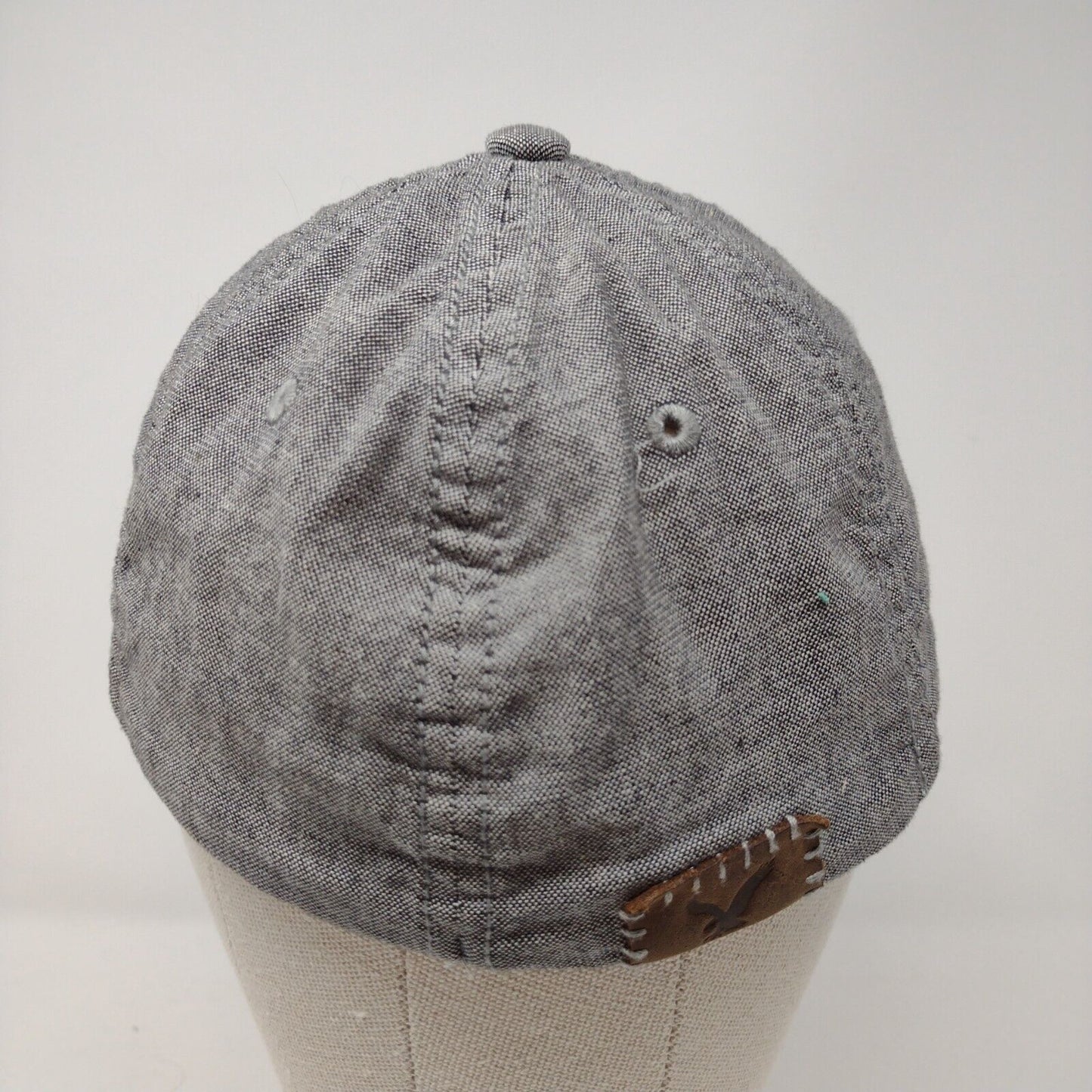 American Eagle Outfitters Since 77 Fitted Hat Gray One Size Nu-Fit