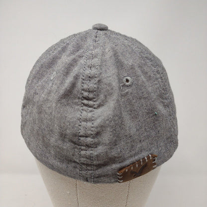 American Eagle Outfitters Since 77 Fitted Hat Gray One Size Nu-Fit