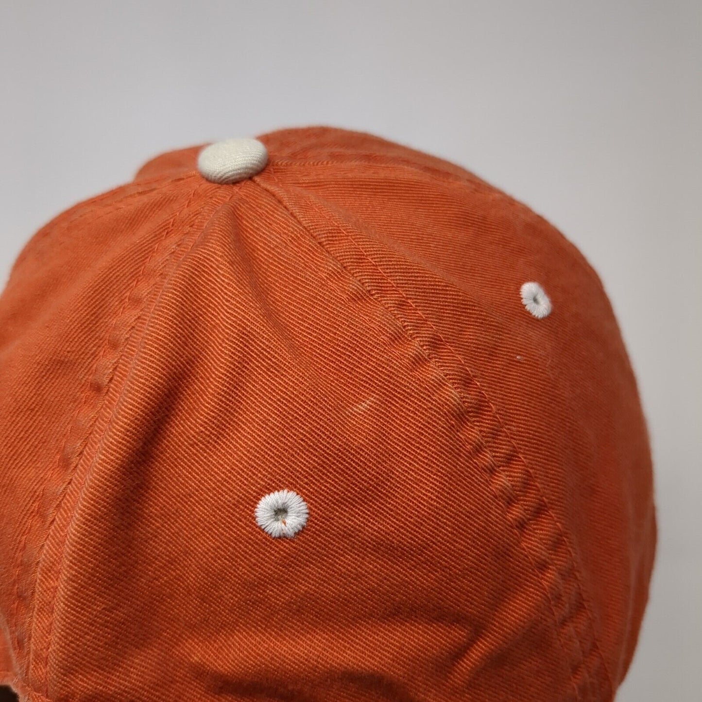 RJS Golf Classic Slideback Hat Orange One Size Adjustable Fahrenheit