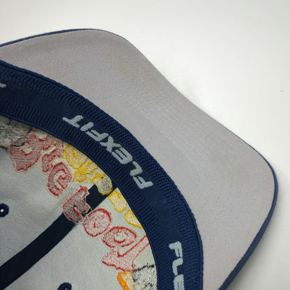 Port Authority Baseball Cap Blue XL Bigfoot Pizza Hut Promo Flexfit Graphic Hat