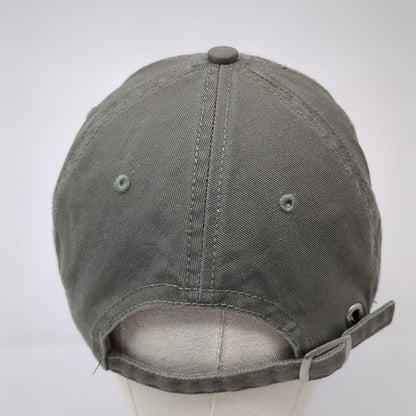Cayman Turtle Centre Slideback Hat Gray One Size Adjustable Embroidered