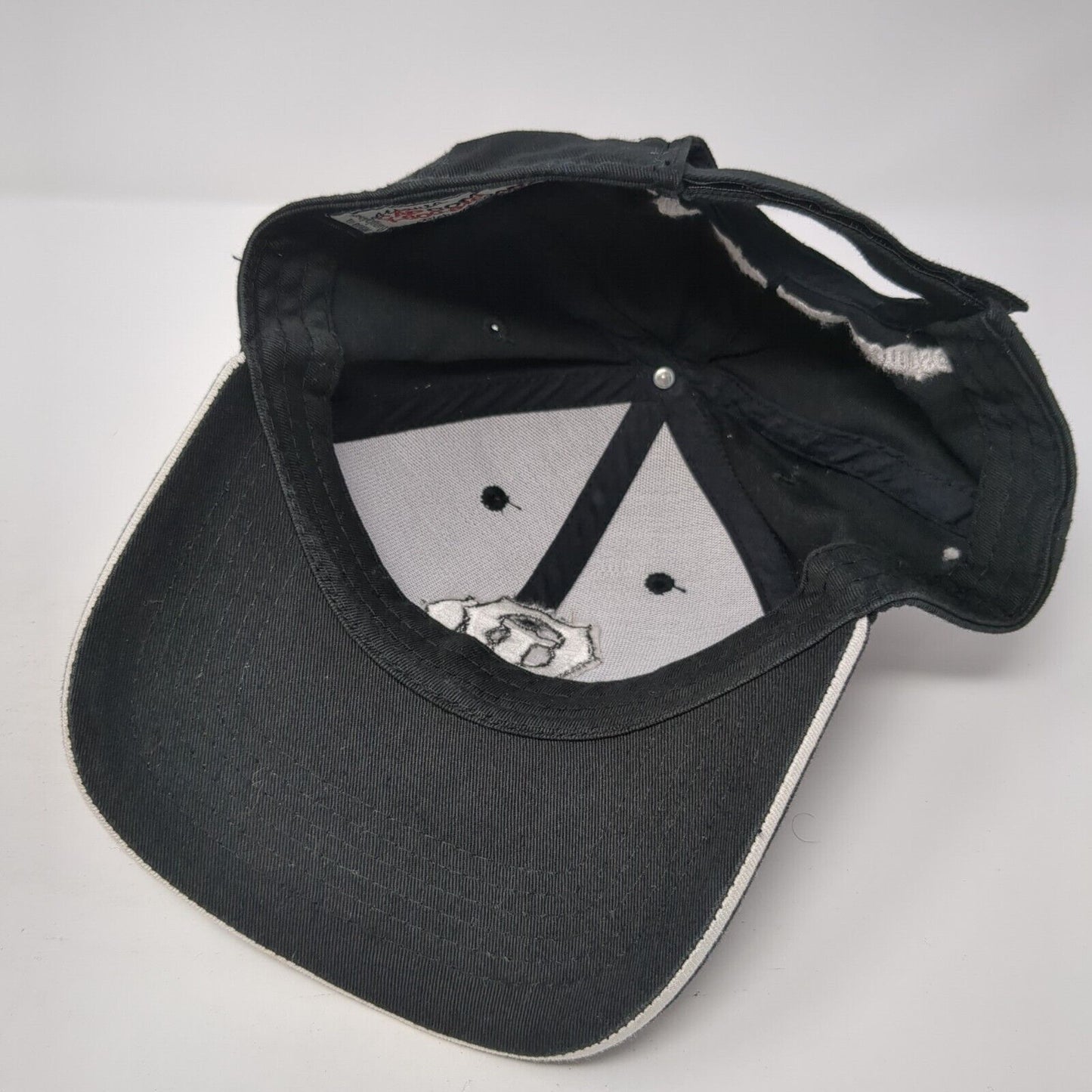 Old Dominion Freight Line Strapback Hat Black One Size Adjustable