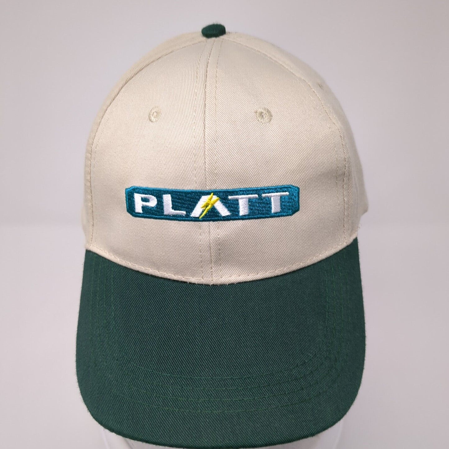 Platt Strapback Hat Multi OSFA Adjustable Embroidered Colorblock