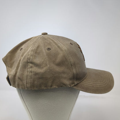 Browning Baseball Cap Brown Green One Size Embroidered Buckmark Deer Logo Hat