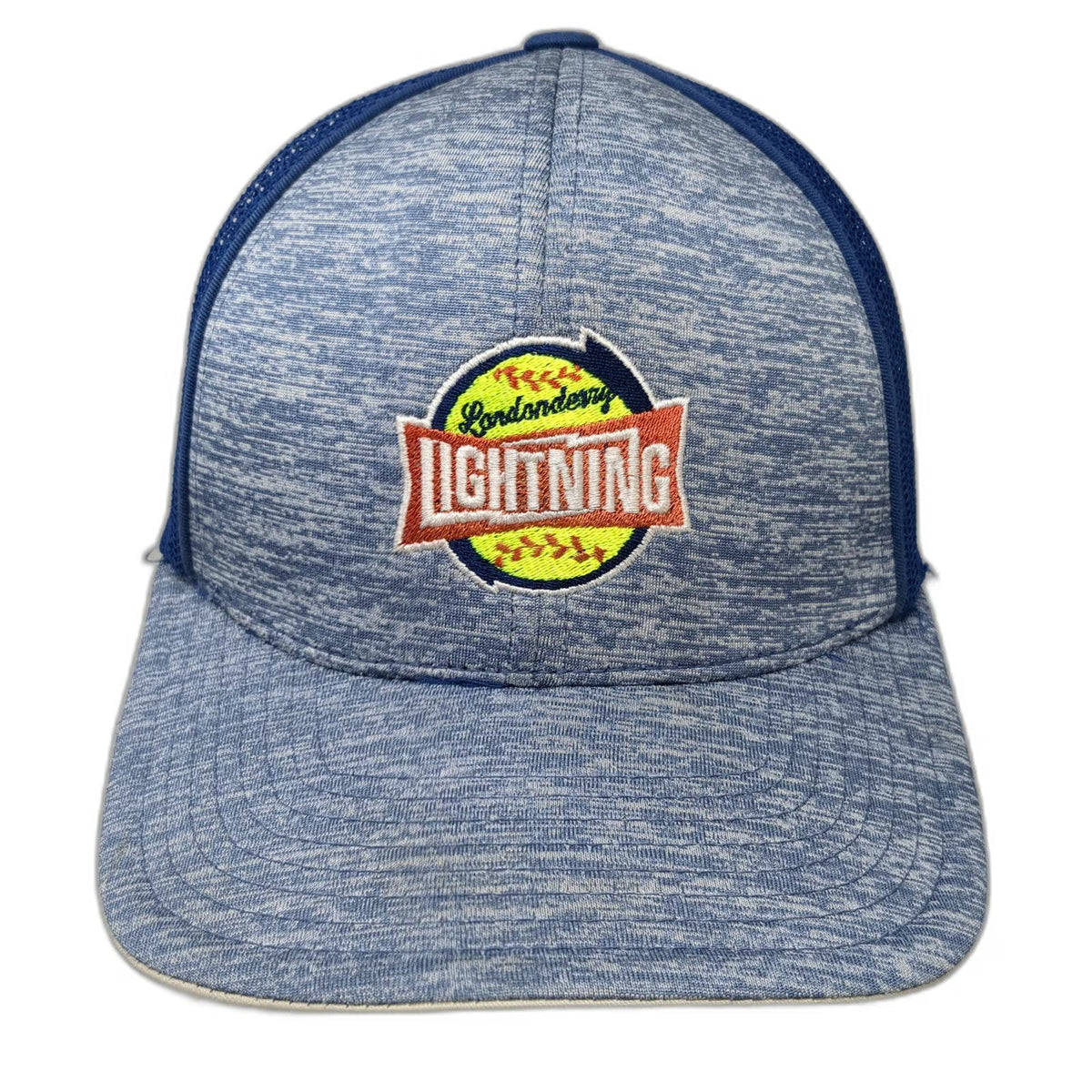 Pacific Headwear Baseball Cap Blue OS Londonderry Lightning Softball Snapback