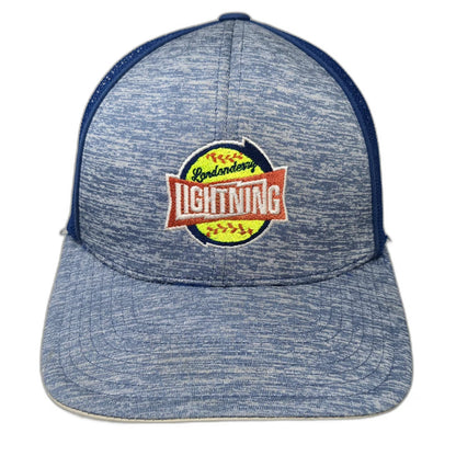 Pacific Headwear Baseball Cap Blue OS Londonderry Lightning Softball Snapback