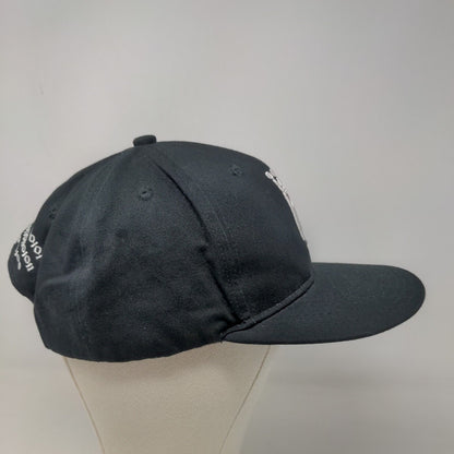 Unbranded Men's Snapback Hat Black Embroidered TF Crown Logo