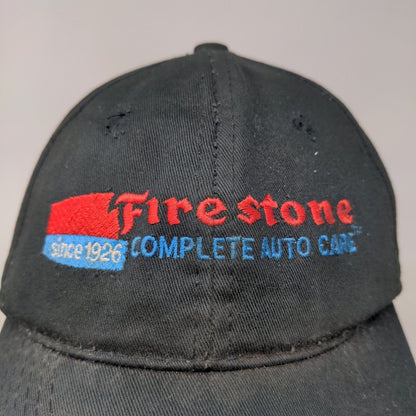 OC Sports Mens Firestone Complete Auto Care Strapback Hat Black OSFA Embroidered